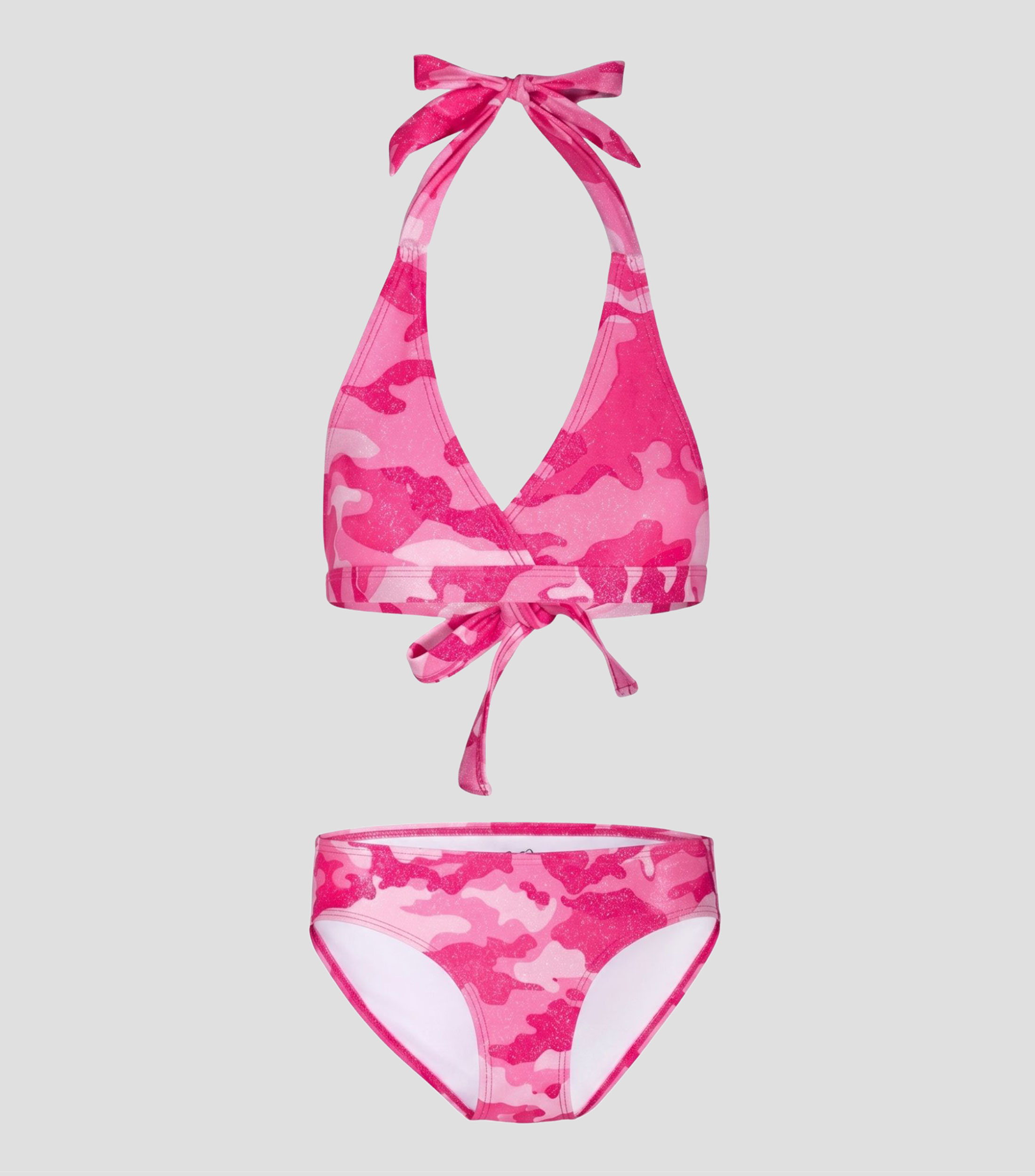 Bikini 2 Piezas Camuflaje Niña